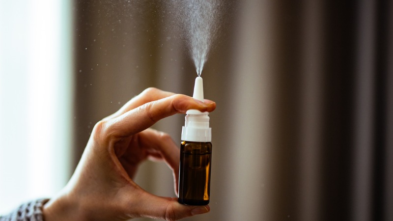 Spray nasal décongestionnant en cas de nez bouché